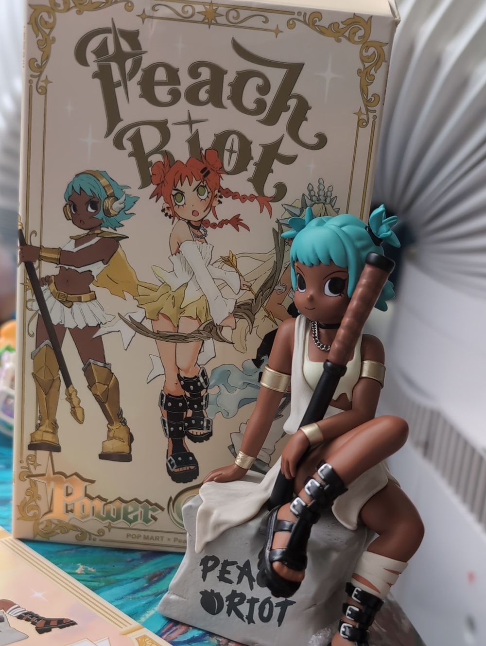 😍New Peach Riot "Power Chords" series Designer figure- "Frankie The Forger"